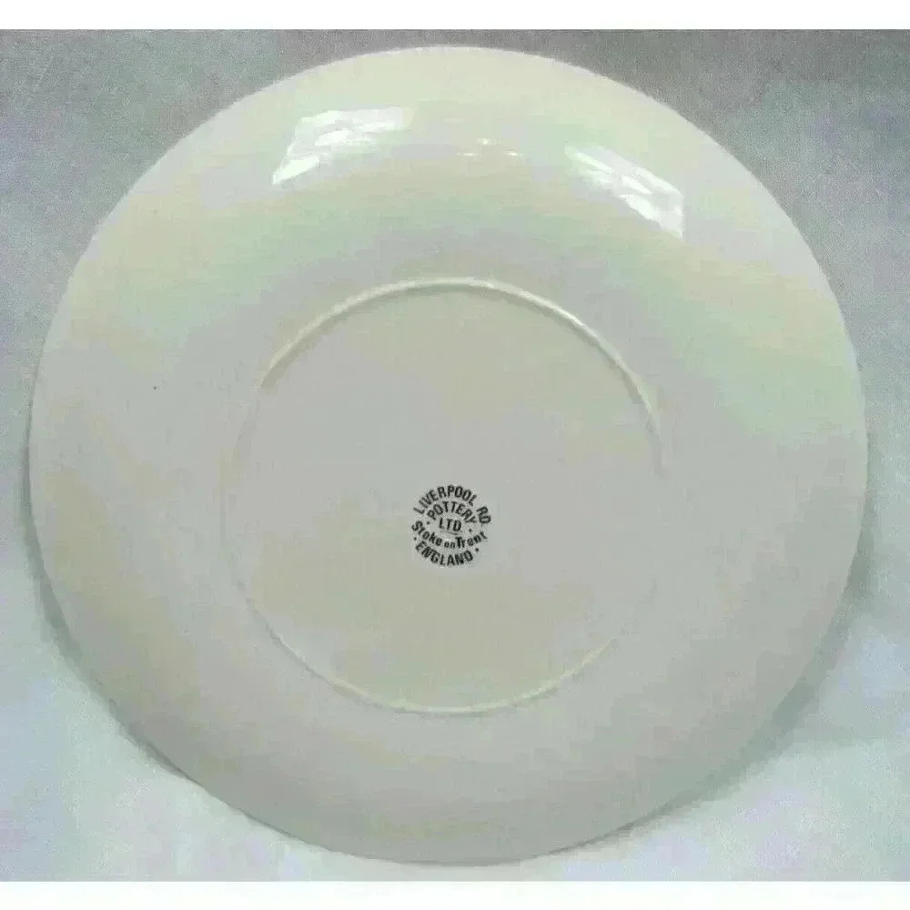 Bird Plates 10" Liverpool Road Pottery England Gold Gilt Rims Lot of 5 Vintage - Picture 3 of 12
